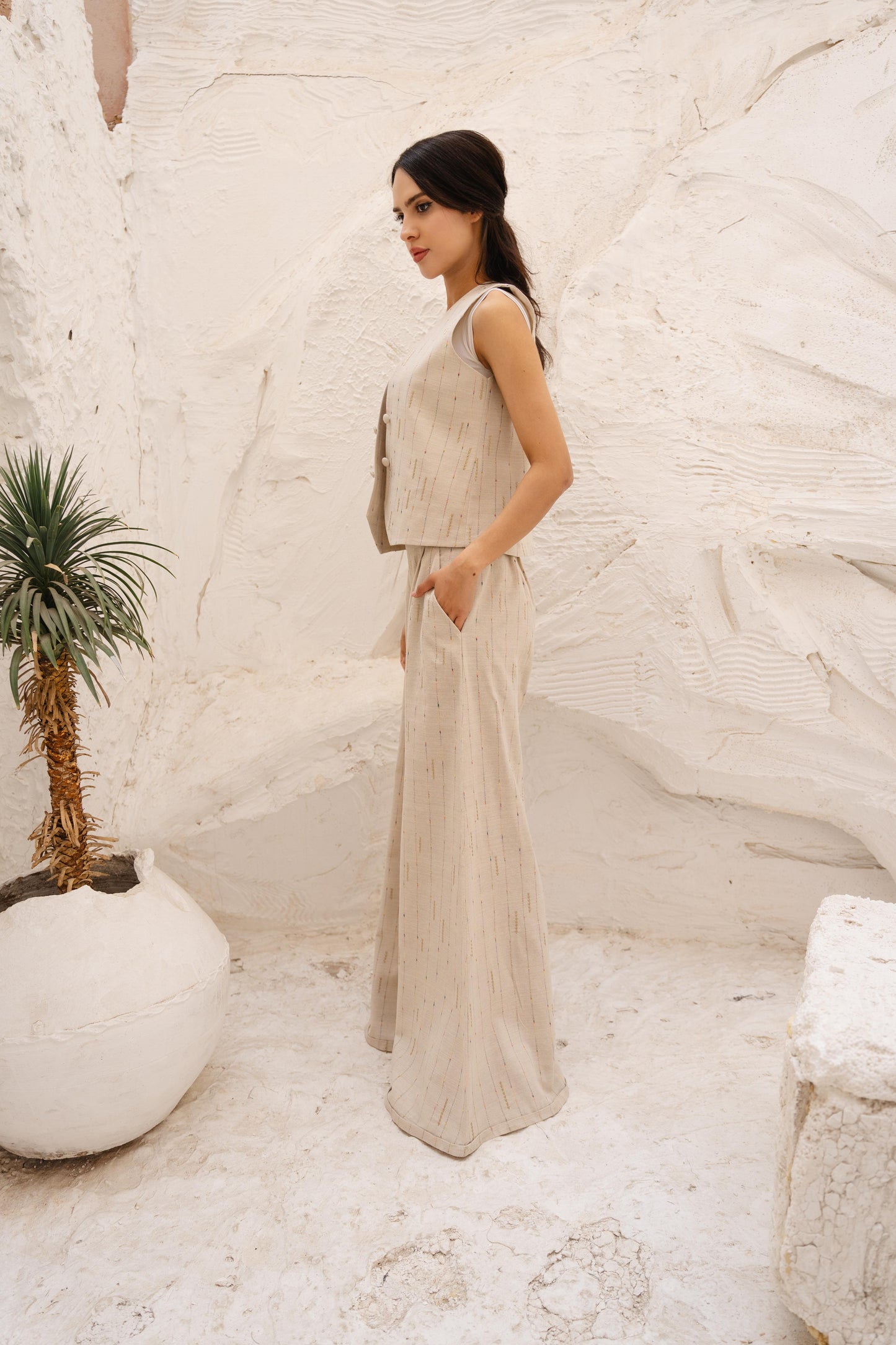 Soleil Set – Orange Striped