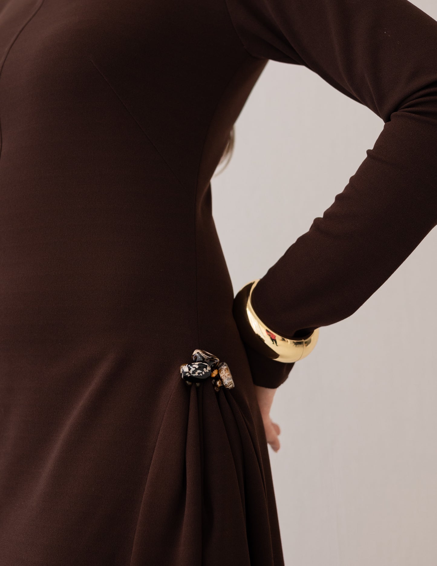 Serein Dress – Brown