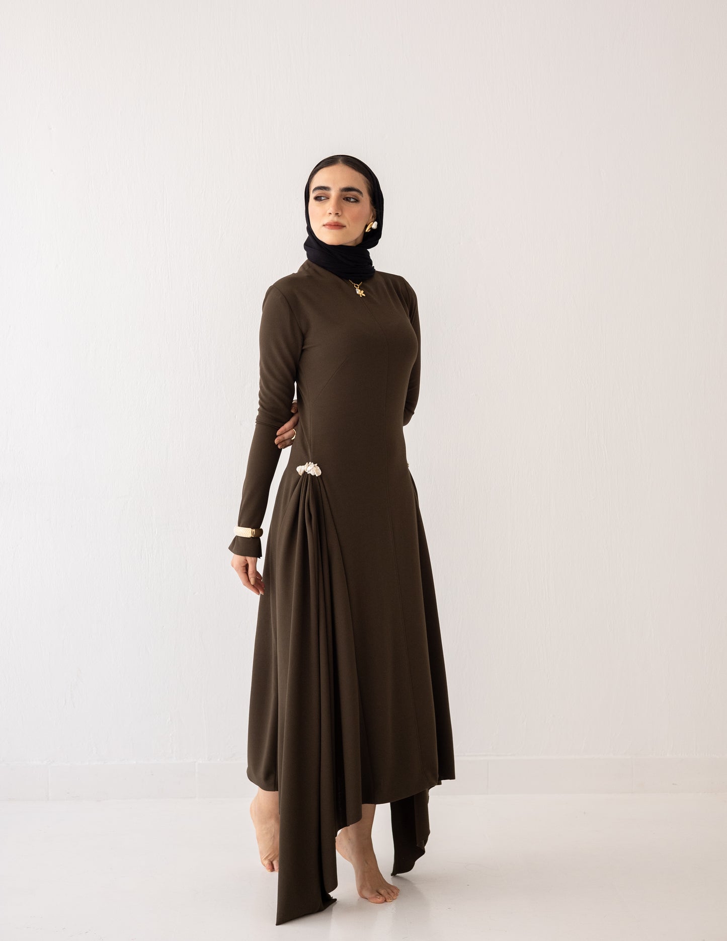 Serein Dress – Olive