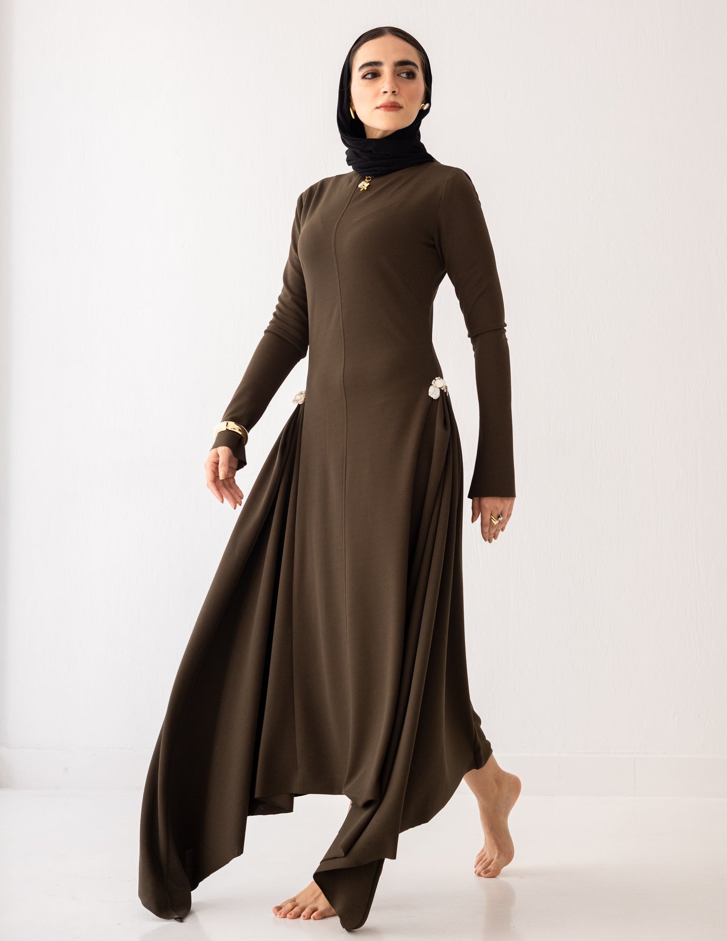 Serein Dress – Olive