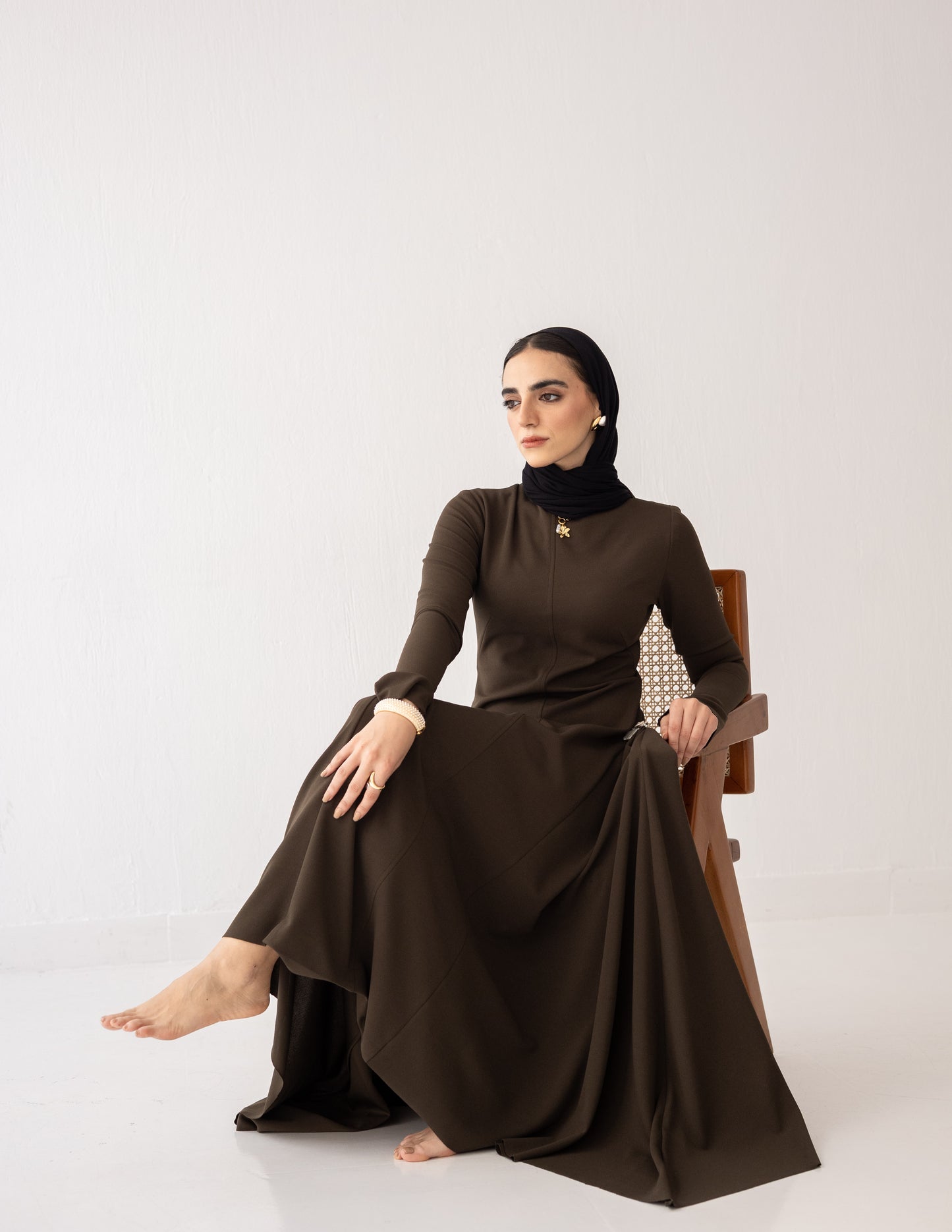Serein Dress – Olive