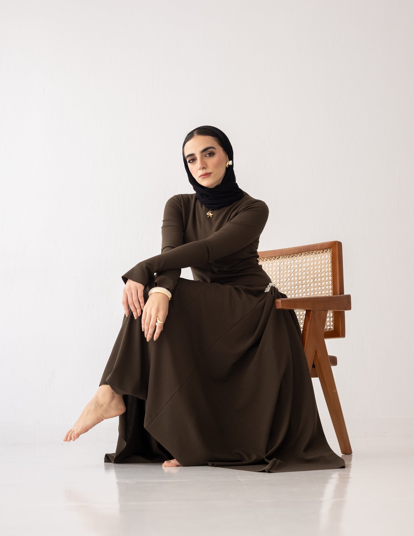 Serein Dress – Olive