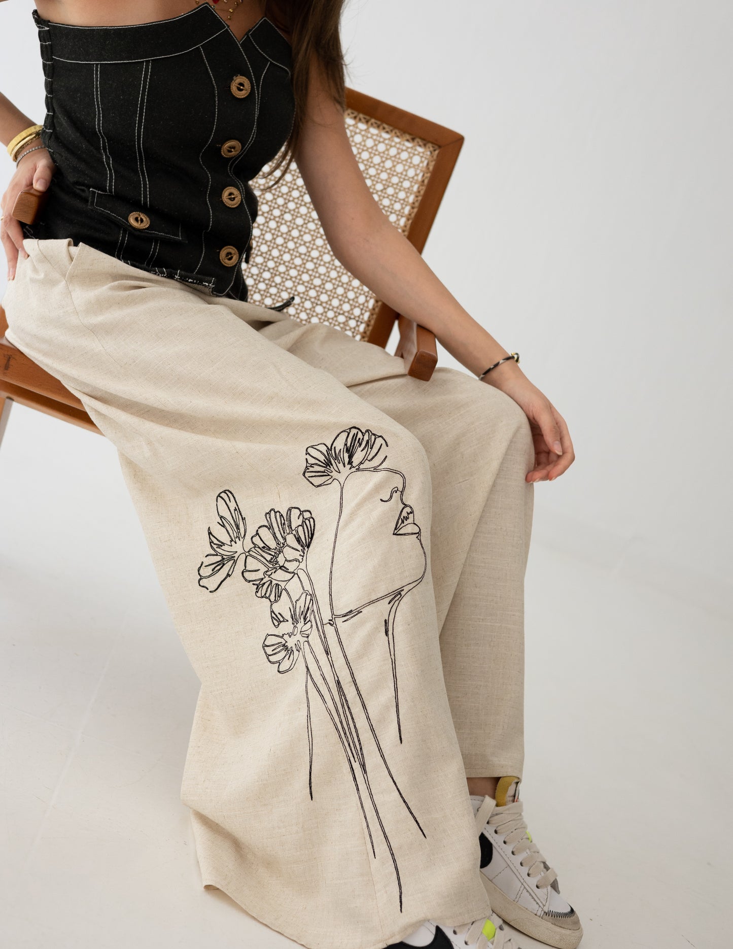 Beige Essence Pants