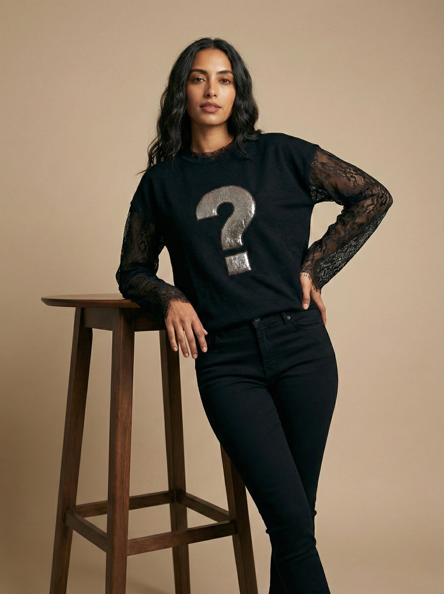 The curious lace sweater