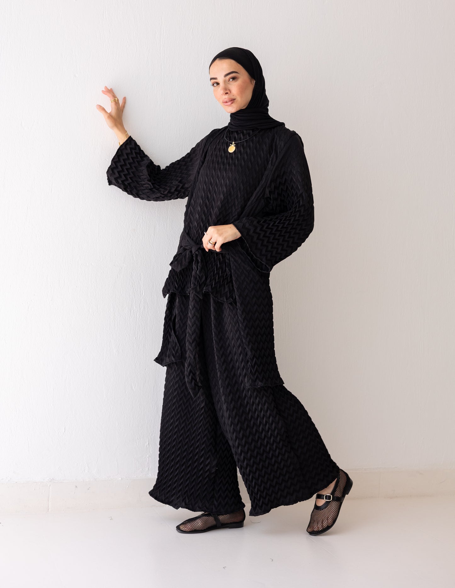 Noir Grain Jumpsuit