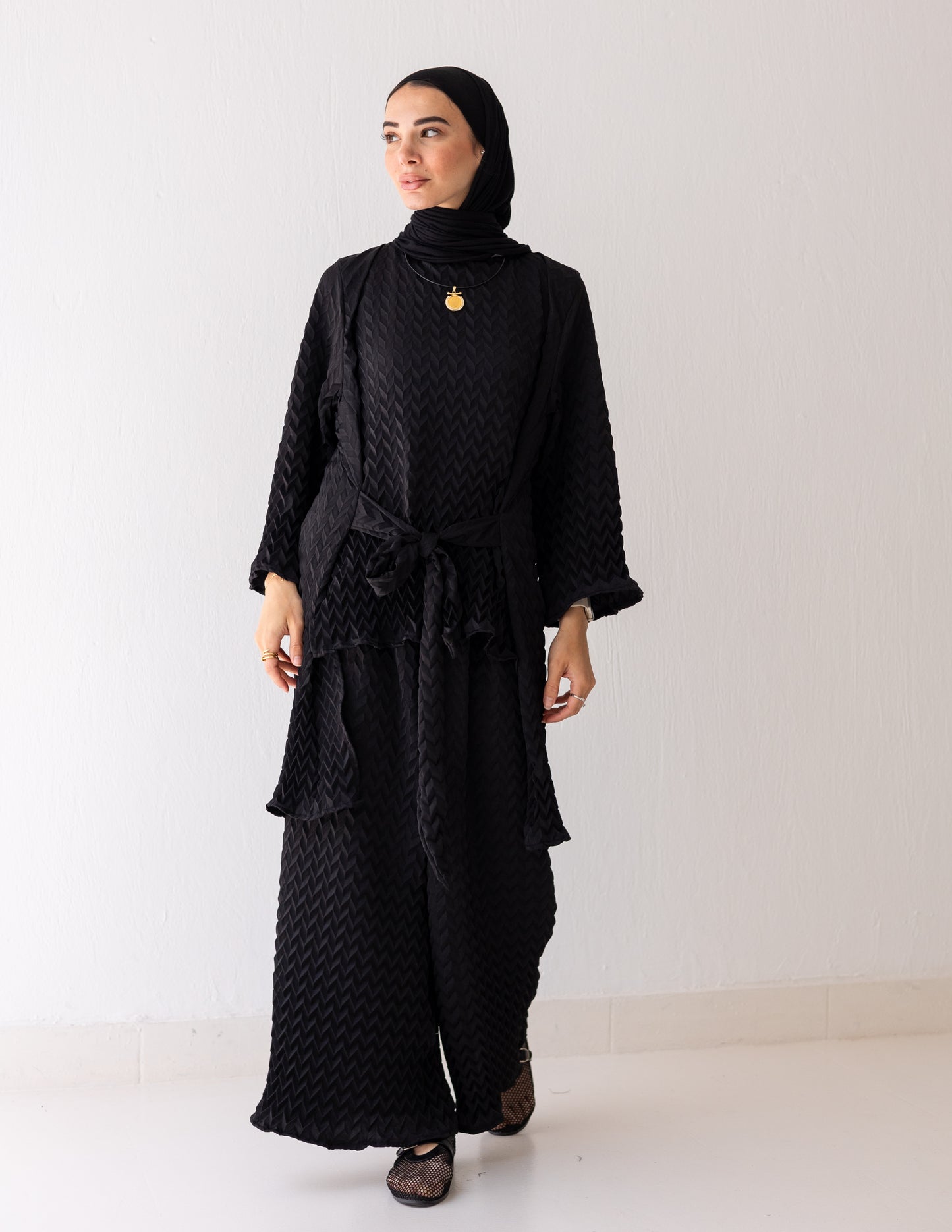 Noir Grain Jumpsuit