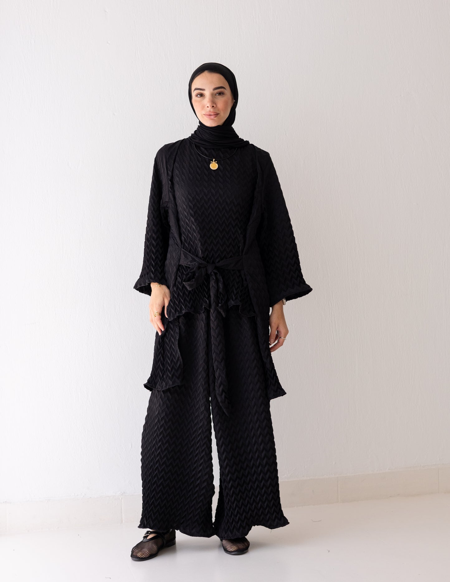Noir Grain Jumpsuit