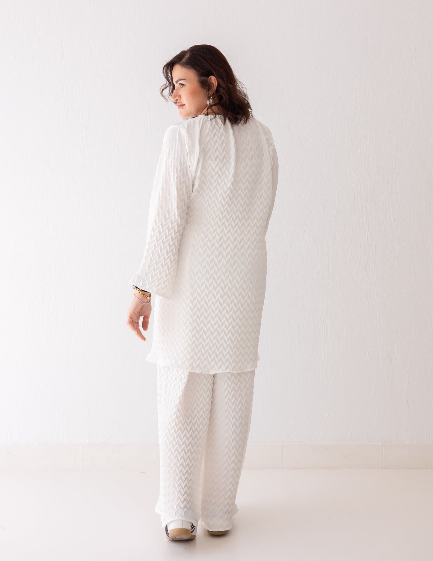 White Grain Jumpsuit