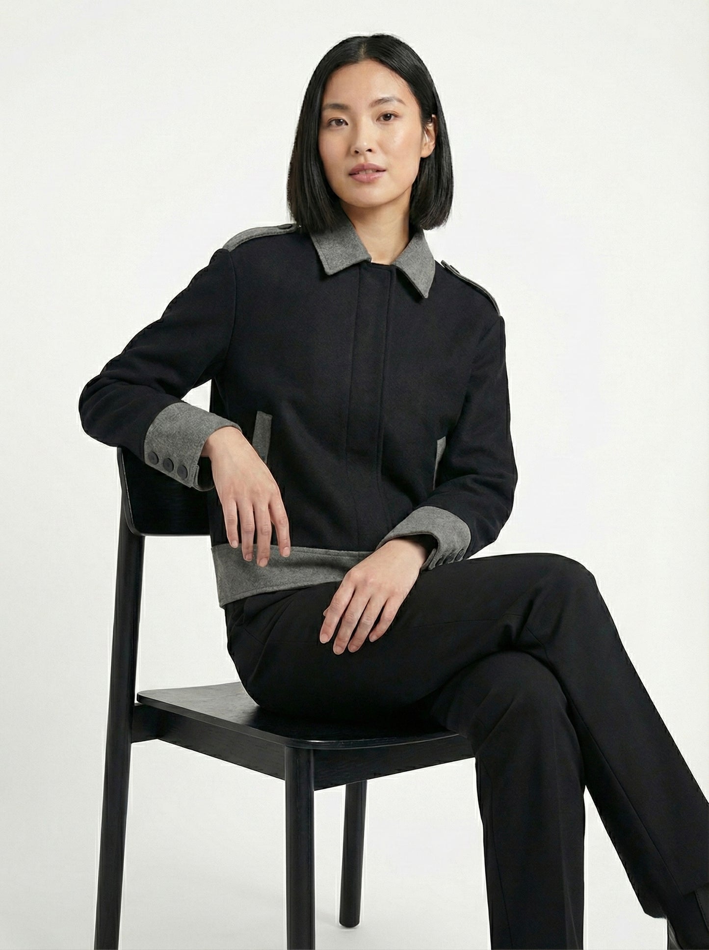 Noir comfy jacket