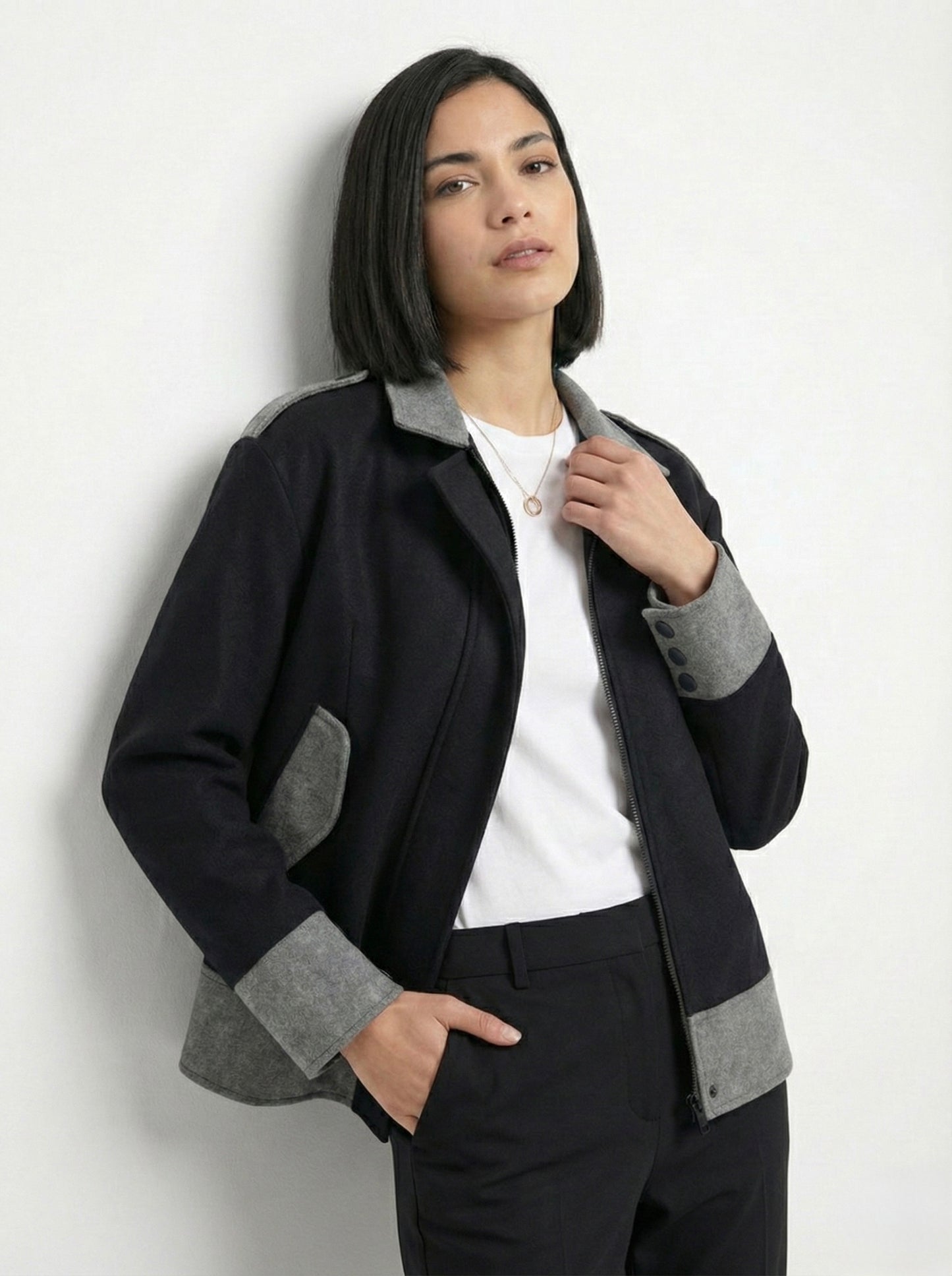 Noir comfy jacket